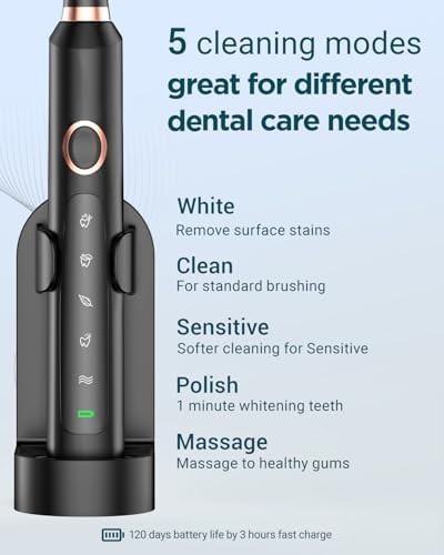 Black and pink electric toothbrush two pack — photo 5