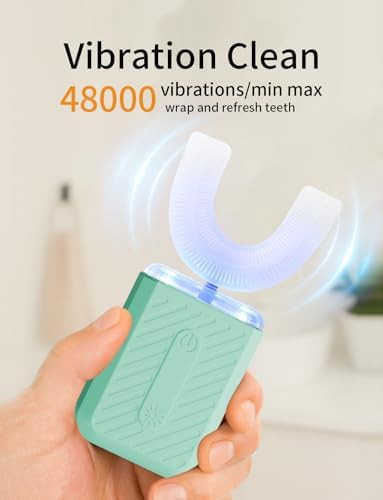 U-shaped ultrasonic waterproof toothbrush for adults — photo 3