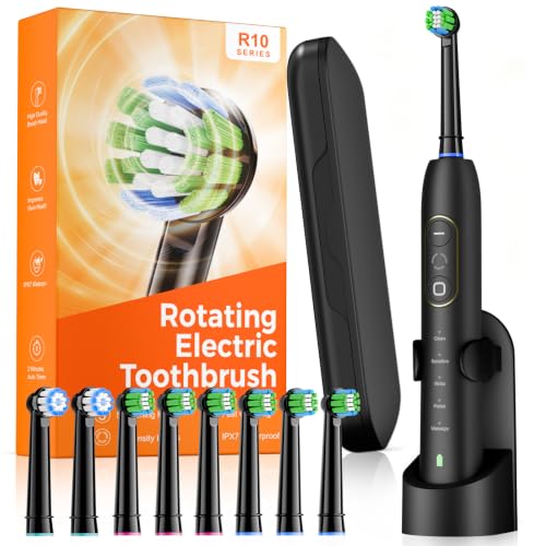 Rotating Electric Toothbrush for Adults