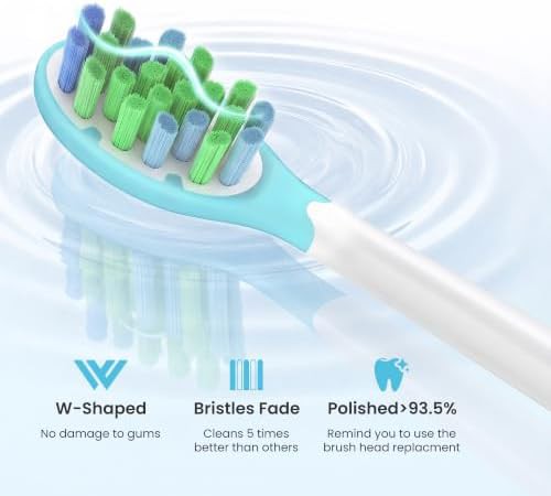 Sonic toothbrush with eight heads and case — photo 4