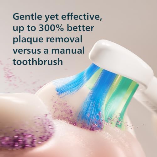 White 1100 rechargeable sonic gum health toothbrush — photo 4