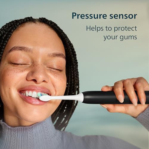 Black 4100 sonic rechargeable electric toothbrush — photo 5