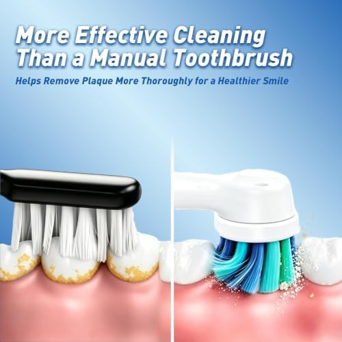 Rotating waterproof four pack toothbrushes — photo 3