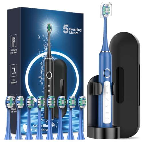 M5 Electric Toothbrush for Adults - Sonic Electric Toothbrush for