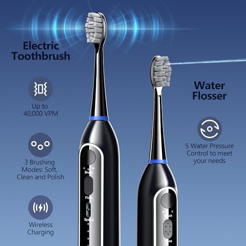 Sonic toothbrush and water flosser combo — photo 3