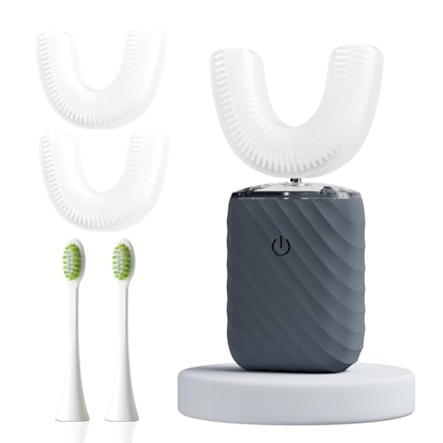 Ultrasonic Automatic Electric Toothbrush for Adults- U Shaped (Deep